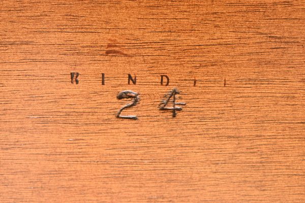 Kindel Furniture Georgian Flame Mahogany Double Pedestal Dining Table, Newly Refinished - Image 8