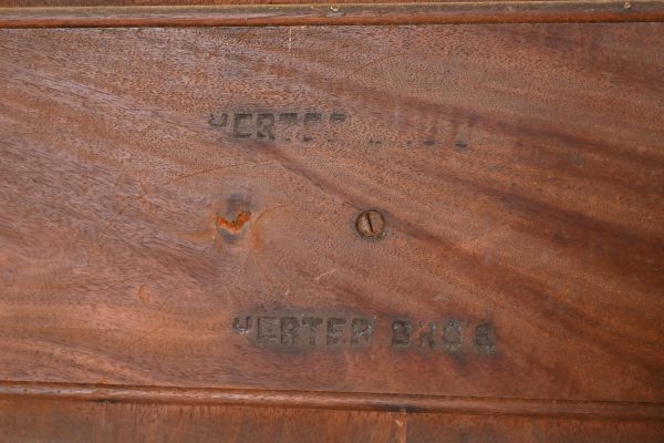 Signed Herter Brothers Eastlake Victorian Carved Mahogany Corner Cabinet, Circa 1890s - Image 10