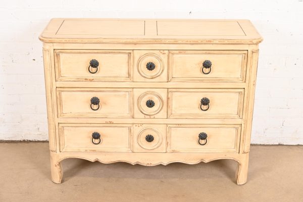 Baker Furniture French Regency Louis XVI Painted Dresser or Chest of Drawers - Image 2