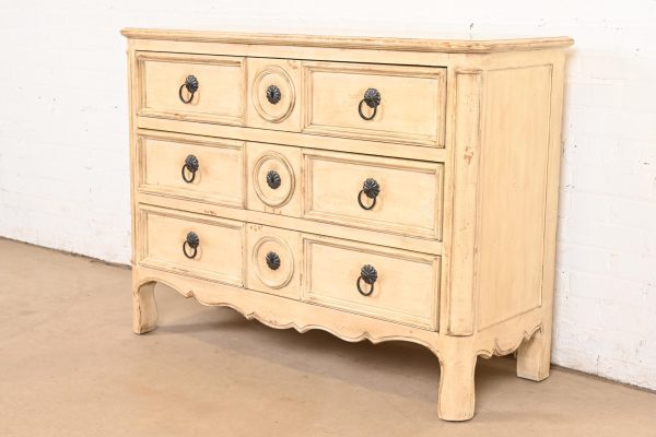 Baker Furniture French Regency Louis XVI Painted Dresser or Chest of Drawers - Image 3