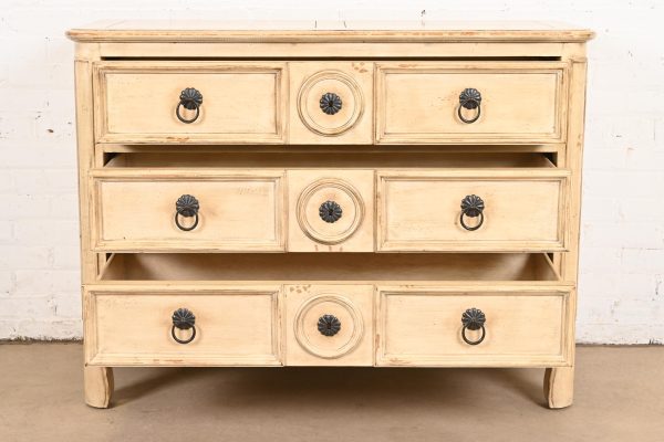Baker Furniture French Regency Louis XVI Painted Dresser or Chest of Drawers - Image 5