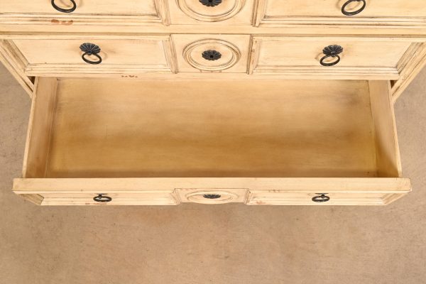 Baker Furniture French Regency Louis XVI Painted Dresser or Chest of Drawers - Image 6