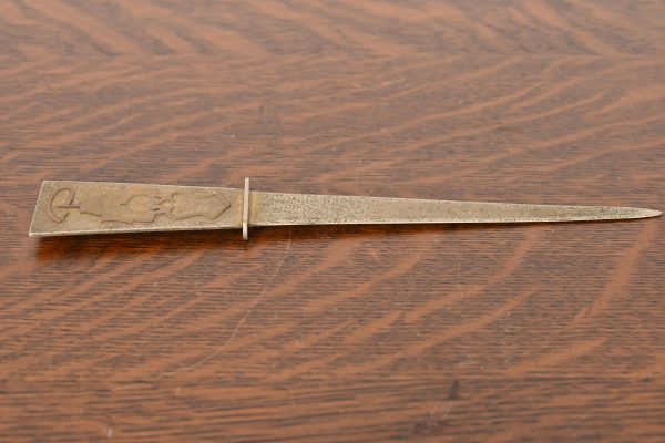 Silver Crest Arts & Crafts Bronze Letter Opener - Image 3