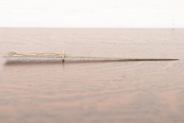 Silver Crest Arts & Crafts Bronze Letter Opener - Image 4