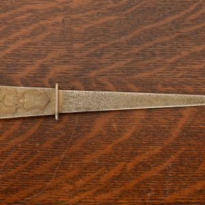 Silver Crest Arts & Crafts Bronze Letter Opener