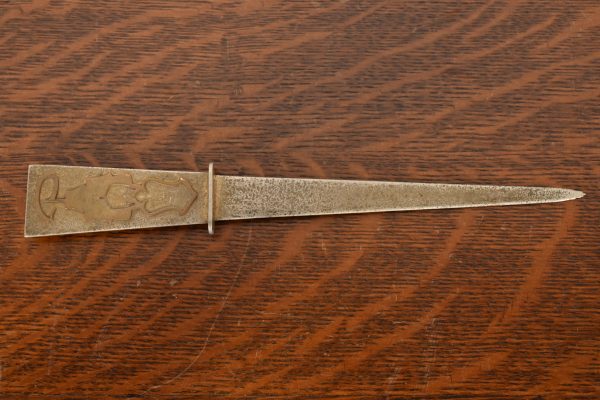 Silver Crest Arts & Crafts Bronze Letter Opener