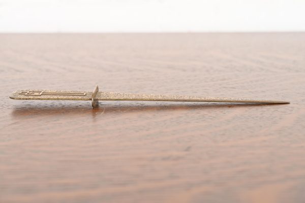 Silver Crest Arts & Crafts Bronze Letter Opener - Image 4