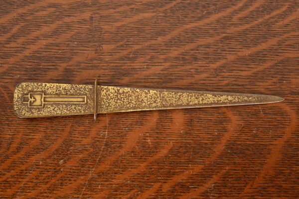 Silver Crest Arts & Crafts Bronze Letter Opener