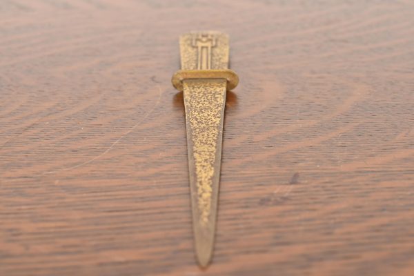 Silver Crest Arts & Crafts Bronze Letter Opener - Image 6