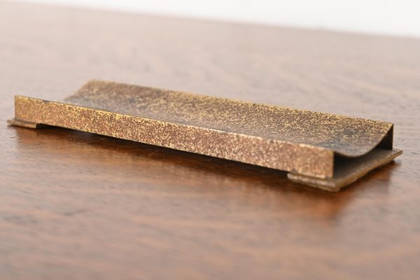 Silver Crest Arts & Crafts Bronze Pen Tray - Image 5