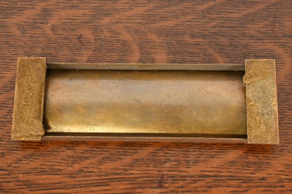 Silver Crest Arts & Crafts Bronze Pen Tray - Image 8