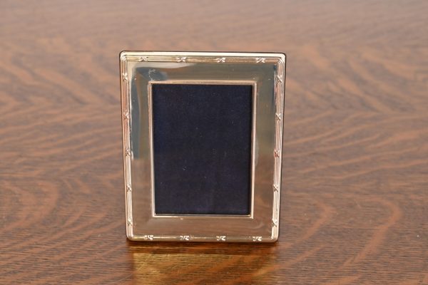 Tiffany & Co. Style Art Deco Sterling Silver Picture Frame - Image 3