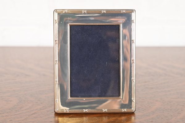 Tiffany & Co. Style Art Deco Sterling Silver Picture Frame - Image 2