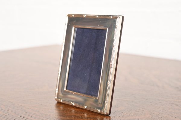 Tiffany & Co. Style Art Deco Sterling Silver Picture Frame - Image 4