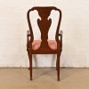 Baker Furniture Queen Anne Carved Mahogany Dining Chairs, Set of Six - Image 10