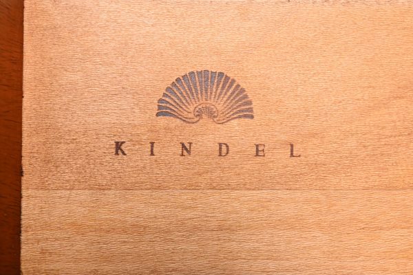 Kindel Furniture Federal Inlaid Mahogany Sideboard Credenza With Brass Gallery - Image 8
