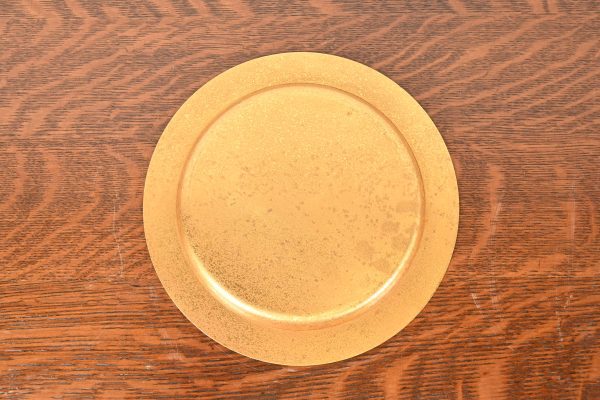 Tiffany Studios New York Bronze Doré Plate or Charger - Image 6