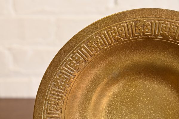 Tiffany Studios New York Bronze Doré Plate or Shallow Bowl - Image 5