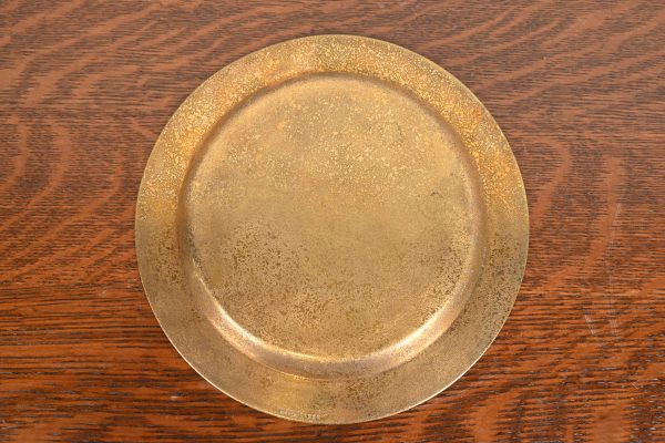 Tiffany Studios New York Bronze Doré Plate or Charger - Image 5