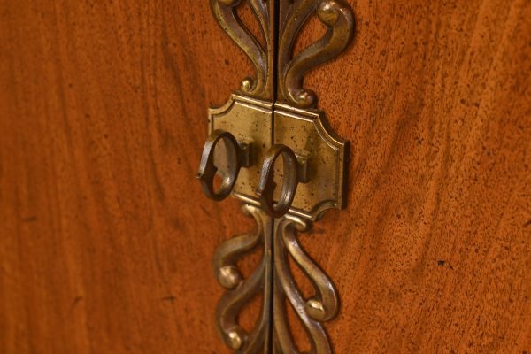 French Regency Louis XVI Burled Walnut Long Dresser or Credenza by Mount Airy Furniture, Circa 1960s - Image 6