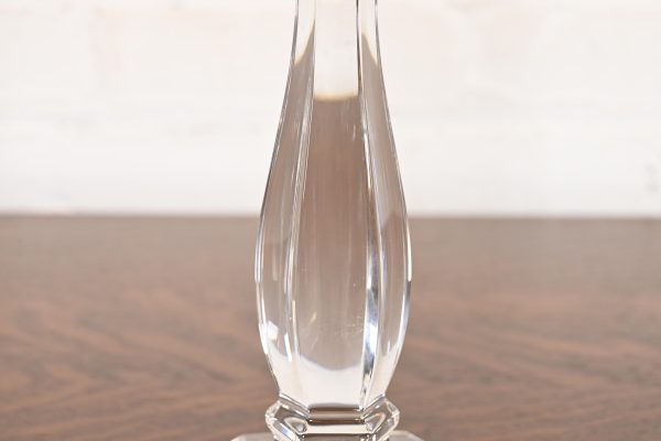 Tiffany & Co. Clear Crystal Candlesticks, Pair - Image 7