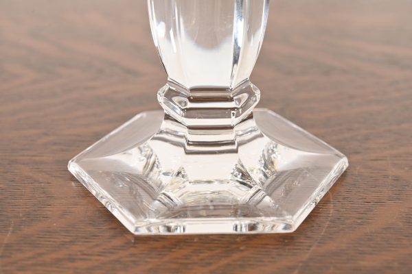 Tiffany & Co. Clear Crystal Candlesticks, Pair - Image 8
