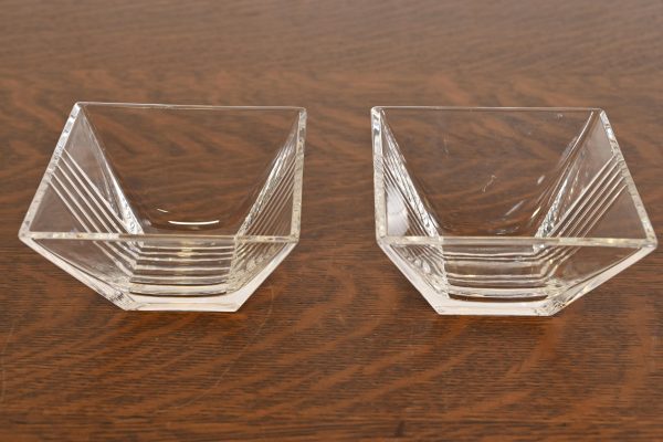 Tiffany & Co. Cut Crystal Snack Bowls, Pair - Image 4