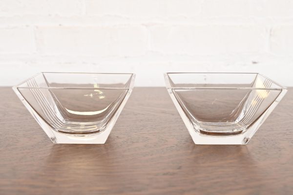 Tiffany & Co. Cut Crystal Snack Bowls, Pair - Image 3