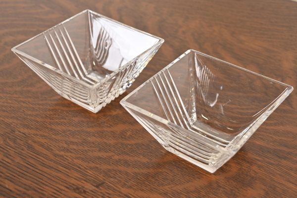 Tiffany & Co. Cut Crystal Snack Bowls, Pair - Image 2