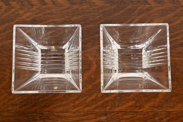 Tiffany & Co. Cut Crystal Snack Bowls, Pair - Image 5