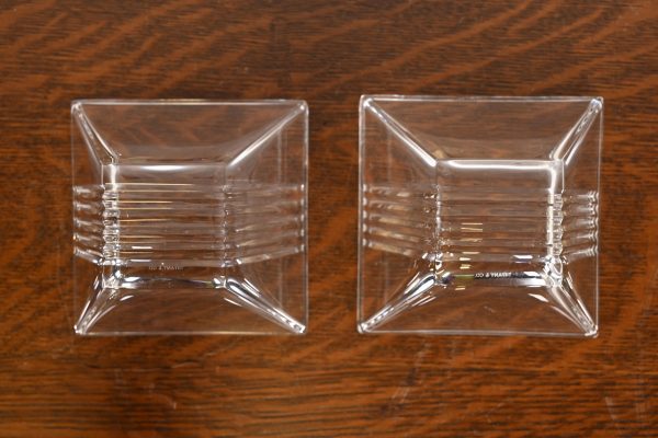 Tiffany & Co. Cut Crystal Snack Bowls, Pair - Image 9