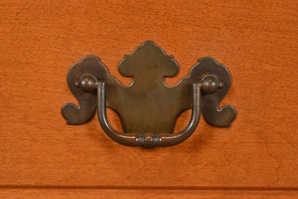 Ethan Allen American Colonial Solid Maple Eleven-Drawer Dresser or Credenza, 1970s - Image 7