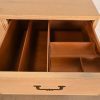 Henredon Mid-Century Modern Campaign Oak Highboy Dresser - Image 6