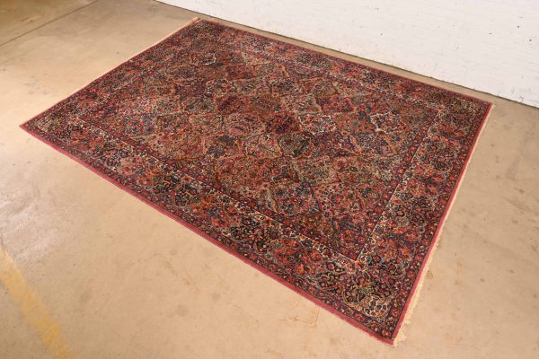 Karastan Kirman Room Size Wool Rug, Circa 1940s - Image 2