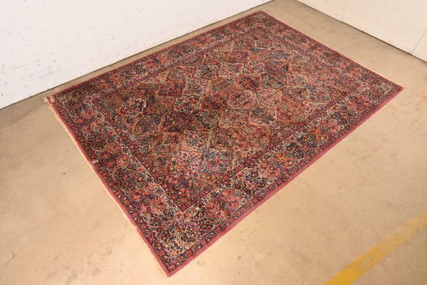 Karastan Kirman Room Size Wool Rug, Circa 1940s - Image 3