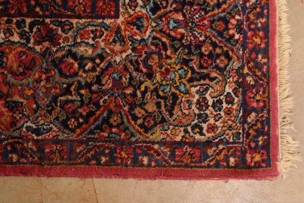 Karastan Kirman Room Size Wool Rug, Circa 1940s - Image 9