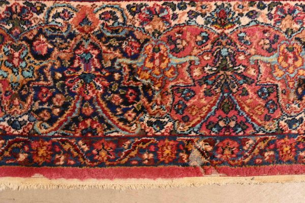 Karastan Kirman Room Size Wool Rug, Circa 1940s - Image 6