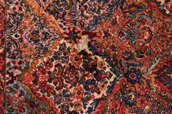 Karastan Kirman Room Size Wool Rug, Circa 1940s - Image 7