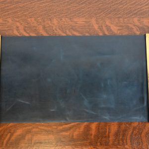 Tiffany Studios New Grapevine Bronze Doré Blotter Ends With Leather Desk Blotter