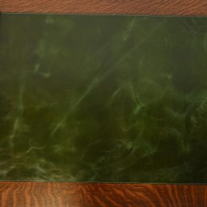 Tiffany Studios New York Zodiac Bronze Blotter Ends With Leather Desk Blotter