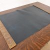 Tiffany Studios New York Zodiac Bronze Blotter Ends With Leather Desk Blotter - Image 4
