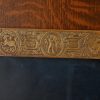 Tiffany Studios New York Zodiac Bronze Blotter Ends With Leather Desk Blotter - Image 6