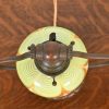 Tiffany Studios New York Bronze Harp Desk Lamp With Pulled Feather Favrile Glass Shade - Image 5