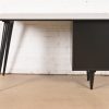 Paul McCobb Planner Group Mid-Century Modern Black Lacquered Writing Desk, Newly Refinished - Image 10