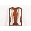 Henkel Harris Queen Anne Solid Mahogany Dining Chairs, Set of Six - Image 5