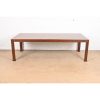 Henredon Georgian Carved Mahogany Extension Dining Table, Newly Refinished - Image 2