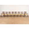 Baker Furniture Chippendale Carved Mahogany Dining Chairs, Set of Eight - Image 3