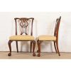Baker Furniture Chippendale Carved Mahogany Dining Chairs, Set of Six - Image 9