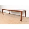 Henredon Georgian Carved Mahogany Extension Dining Table, Newly Refinished - Image 4