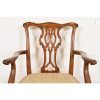 Baker Furniture Chippendale Carved Mahogany Dining Chairs, Set of Eight - Image 6